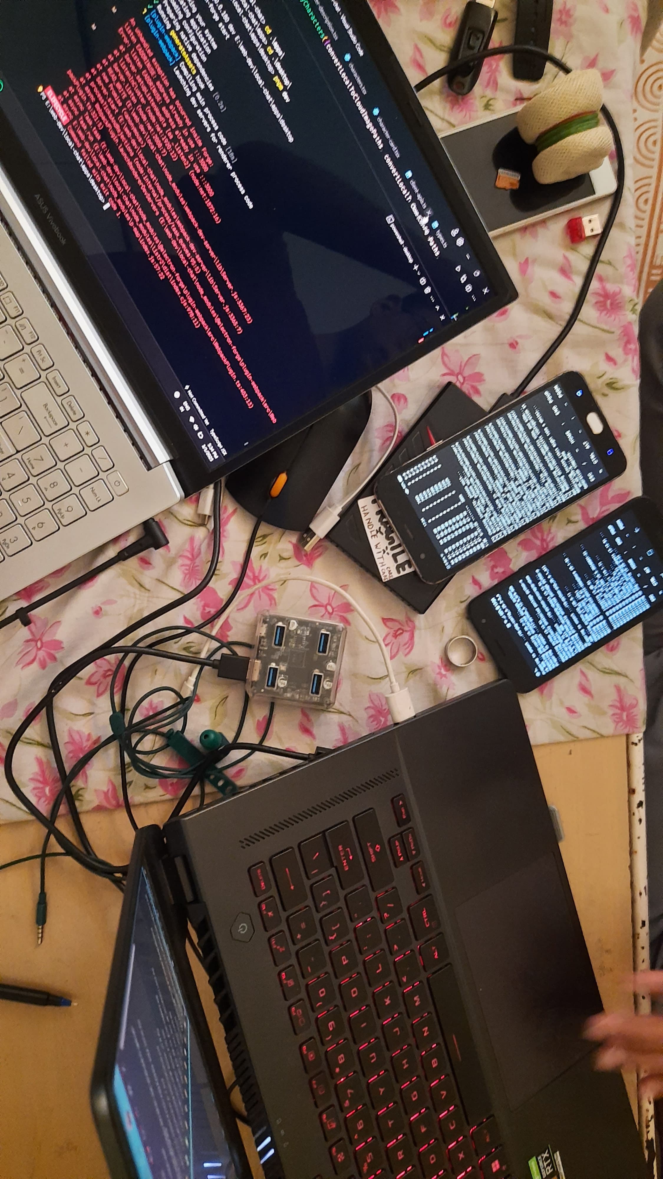 Laptop setup